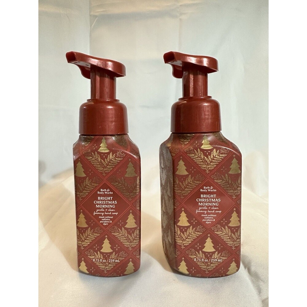 Bath & Body Works BRIGHT CHRISTMAS MORNING Gentle Foaming Hand Soap (2)